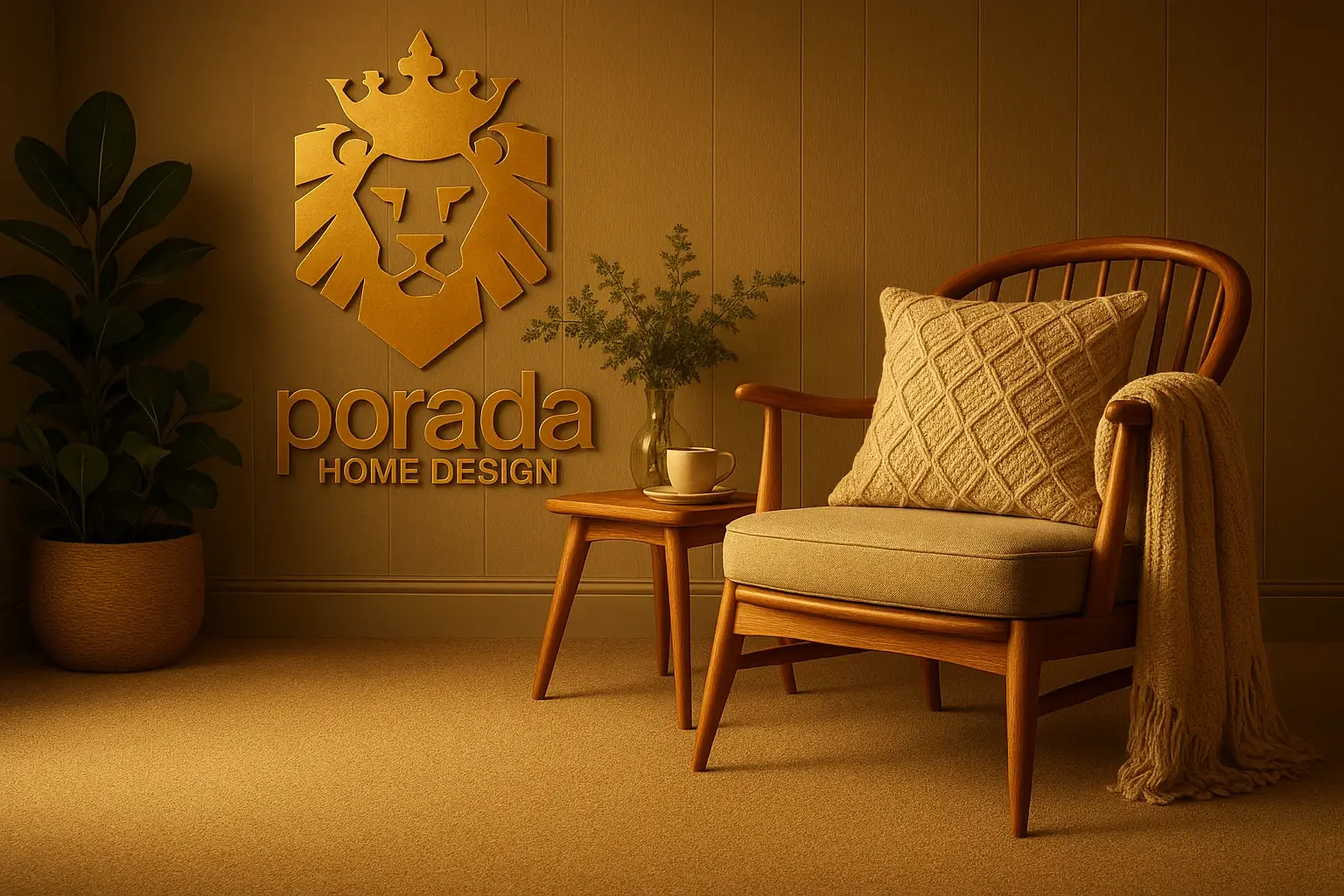 انتخاب فرش زیر مبلمان چوبی