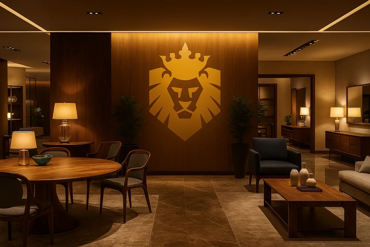 ست کردن مبلمان چوب گردو با دکوراسیون