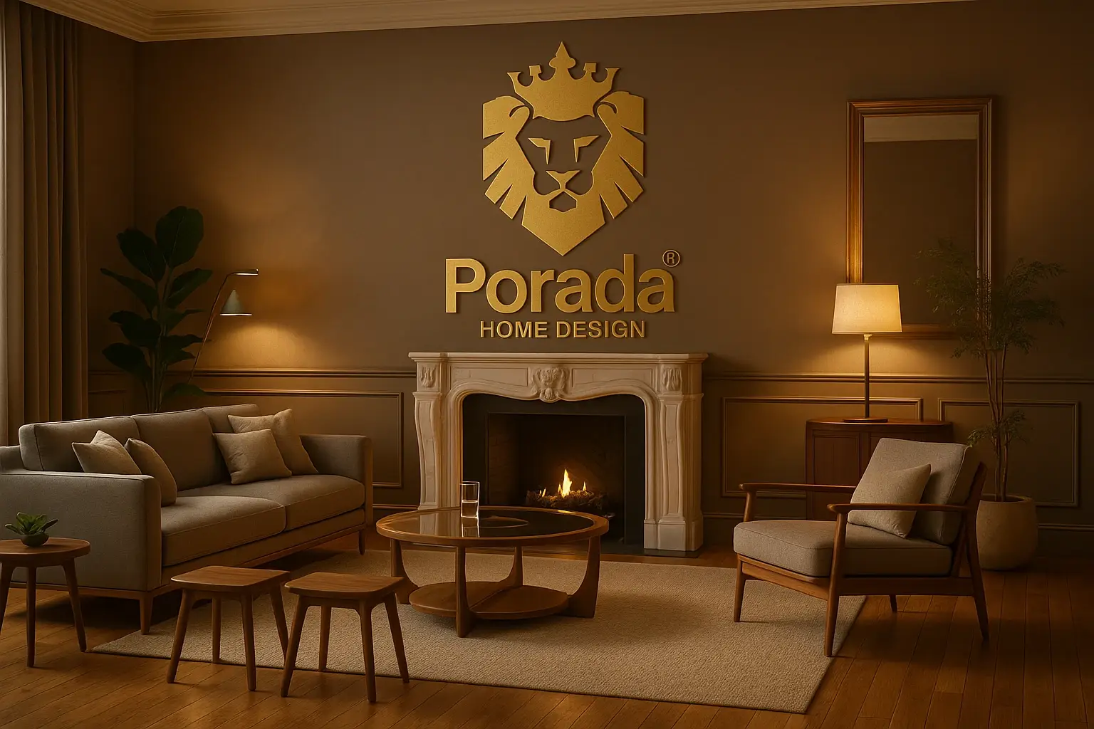 چگونه فرش و مبلمان چوبی را ست کنیم